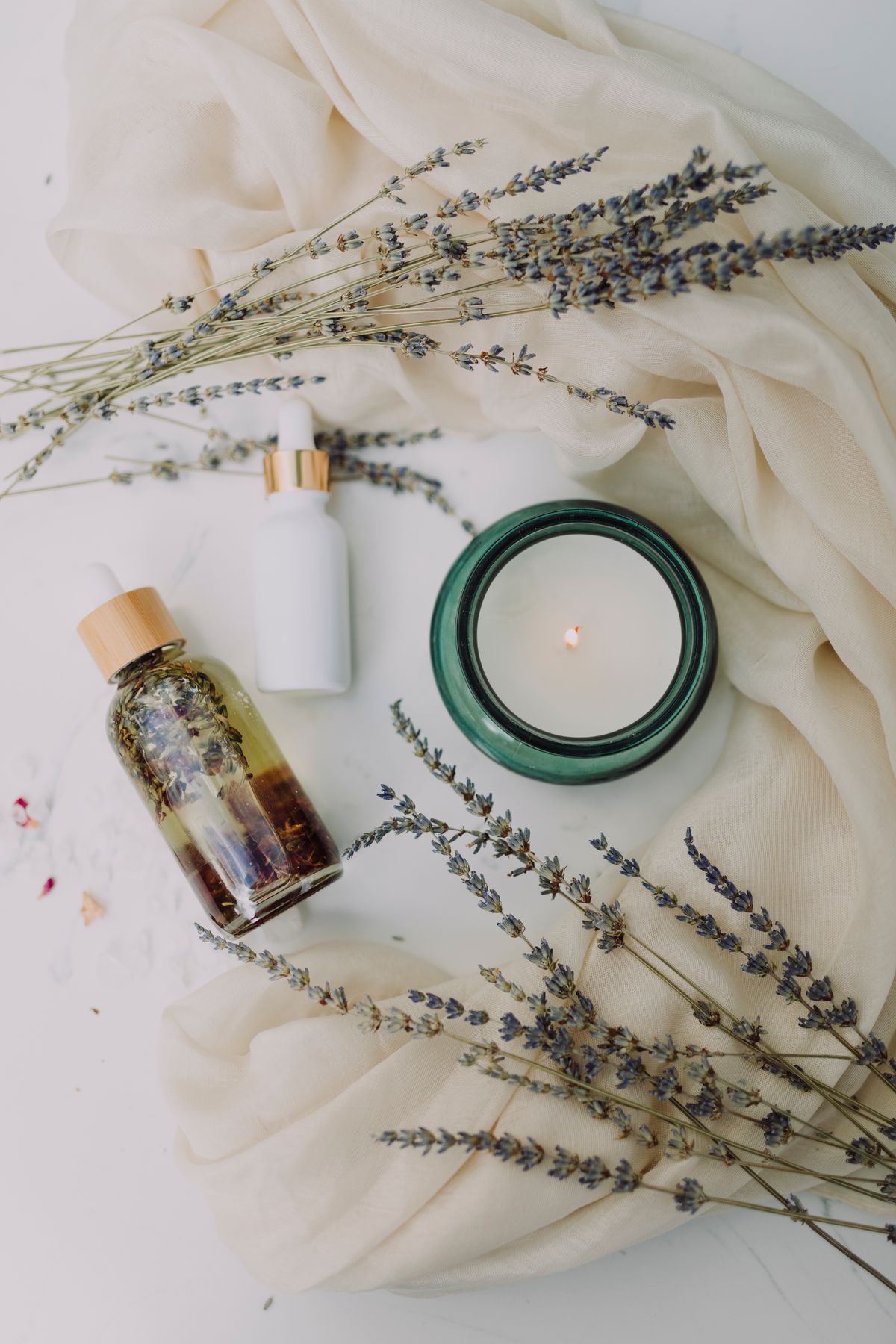 Warm spa ambiance representative of the Sunset Nail Lounge atmosphere